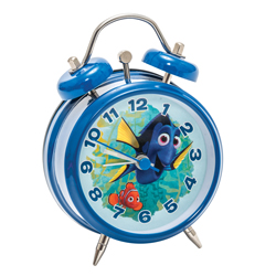 FINDING DORY MINI TWINBELL ALARM CLOCK