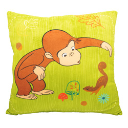 CURIOUS GEORGE RECTANGULAR CUSHION