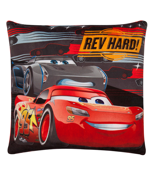 CARS 3 CUSCINO IN PELUCHE CON SUONO 40X40 CM