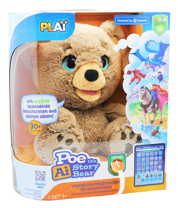 POE, DER KREATIVE GESCHICHTENBÄR - KI-GESTEUERT