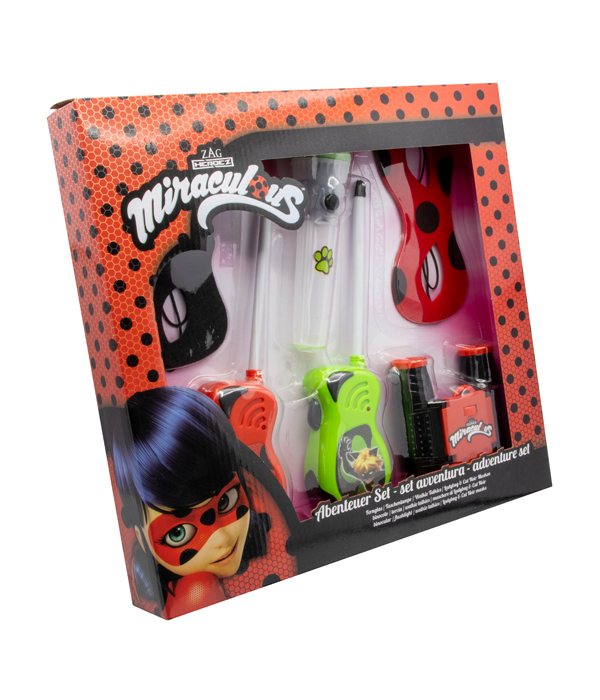 MIRACULOUS ADVENTURE SET 6 PEZZI