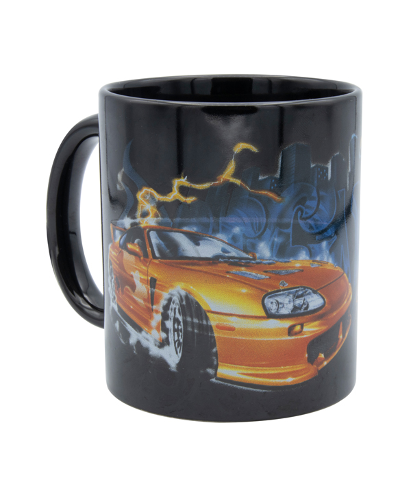 FAST AND FURIOUS KERAMIKTASSE ORANGE 