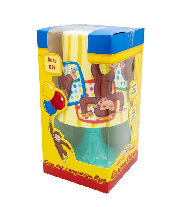CURIOUS GEORGE LAMPADA NOTTE LED 