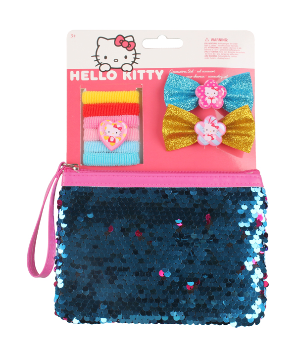 HELLO KITTY SET MIT PAILLETTENTÄSCHCHEN