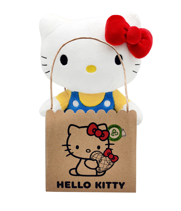 HELLO KITTY CLASSIC ECO PLUSH 