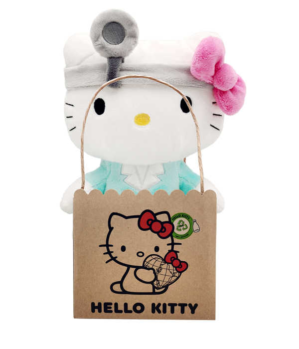 HELLO KITTY DOCTOR ECO PLUSH