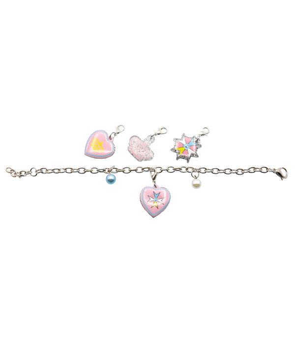 ORDEN METALLARMBAND MIT CHARMS  IN GESCHENKPACKUNG 