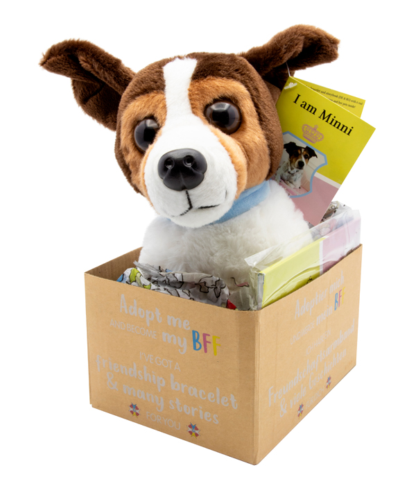 MINNIE "ADOPT ME " PLÜSCH 18 CM 