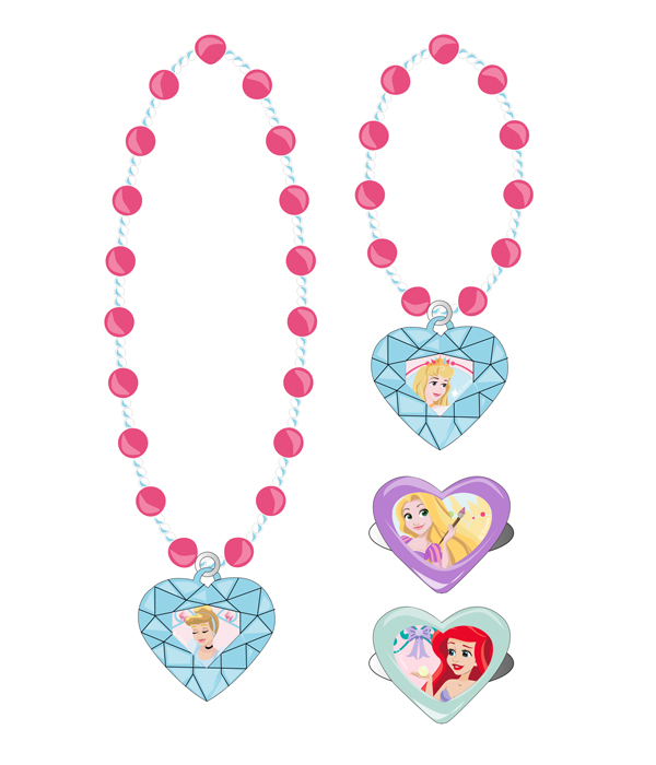 DISNEY PRINCESS JEWELRY SET