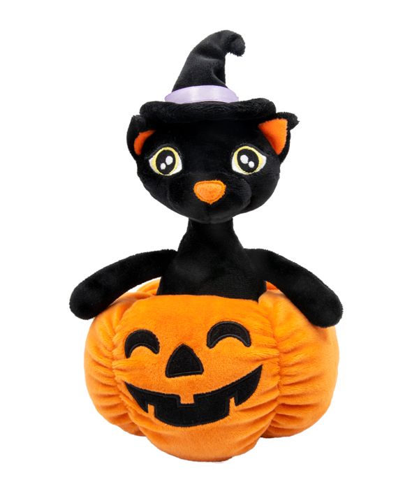 HALLOWEEN CAT PLUSH 25 CM