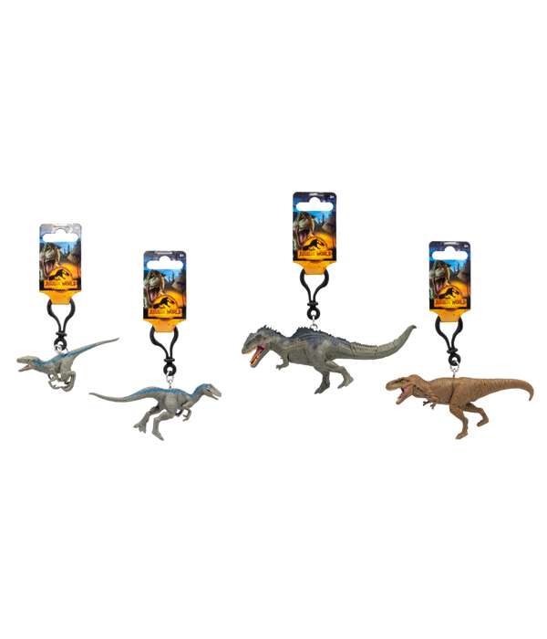 PORTACHIAVI JURASSIC WORLD DOMINION IN PVC 3D