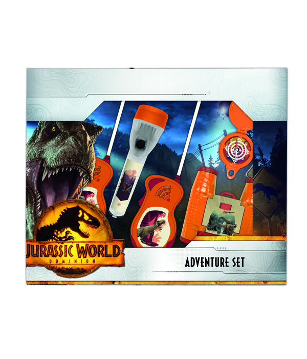 JURASSIC WORLD DOMINION SET AVVENTURA 5 PEZZI 