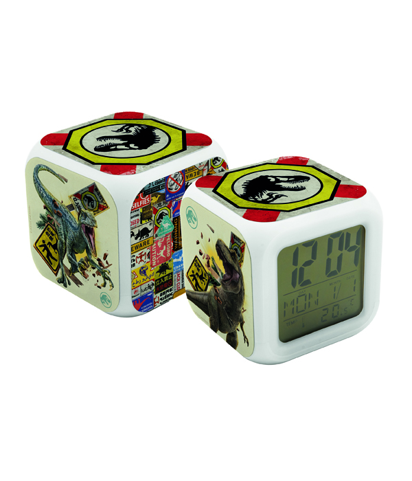 JURASSIC WORLD DOMINION SVEGLIA CUBO 