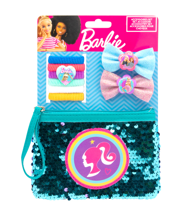 BARBIE SET MIT MAGISCHEM PAILLETTEN-BEAUTYTÄSCHCHEN
