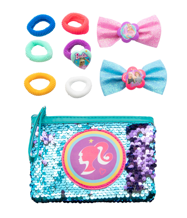 BARBIE SET MIT MAGISCHEM PAILLETTEN-BEAUTYTÄSCHCHEN