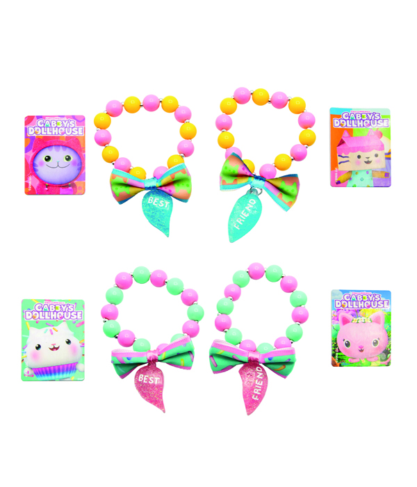 GABBY’S DOLLHOUSE BFF SURPRISE SET MIT 2 BEST FRIENDS FOREVER ARMBÄNDERN IM BLINDBACK 