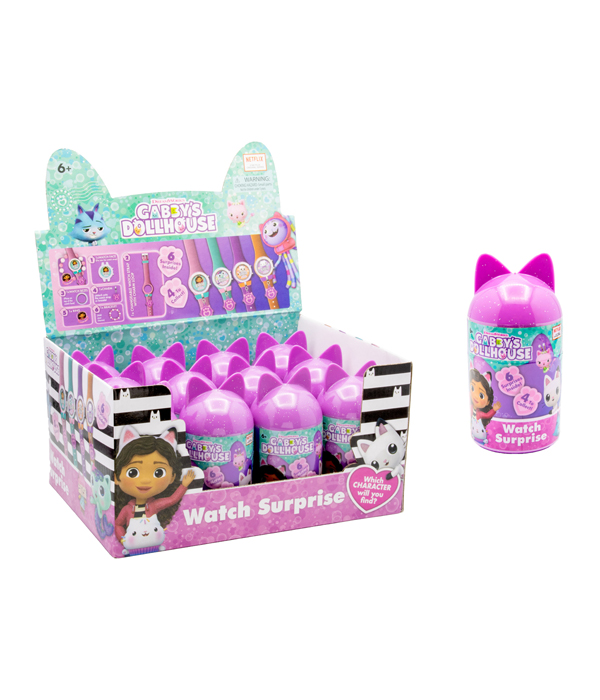 SET SORPRESA OROLOGIO CASA DELLE BAMBOLE DI GABBY 