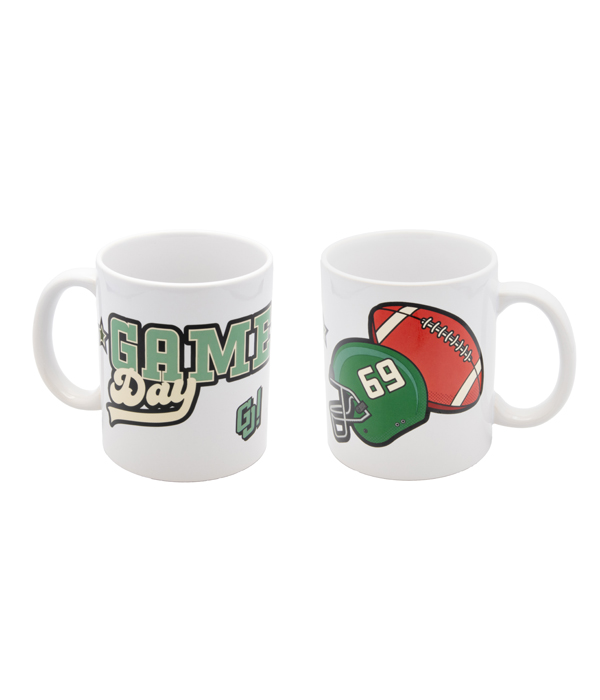 FOOTBALL KERAMIKTASSE (320 ML) IN GESCHENKPACKUNG 12X9X10 CM