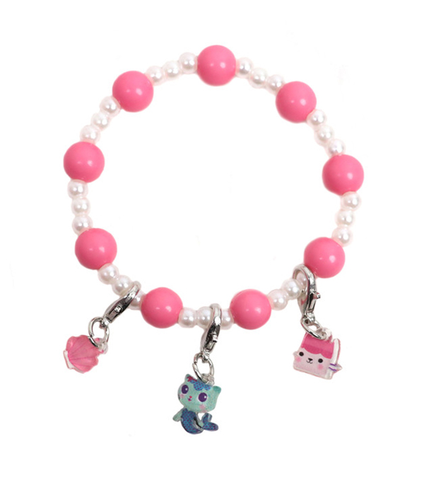 GABBY'S DOLLHOUSE SURPRISE BOX, EACH WITH A BRACELET AND 3 CHARMS 