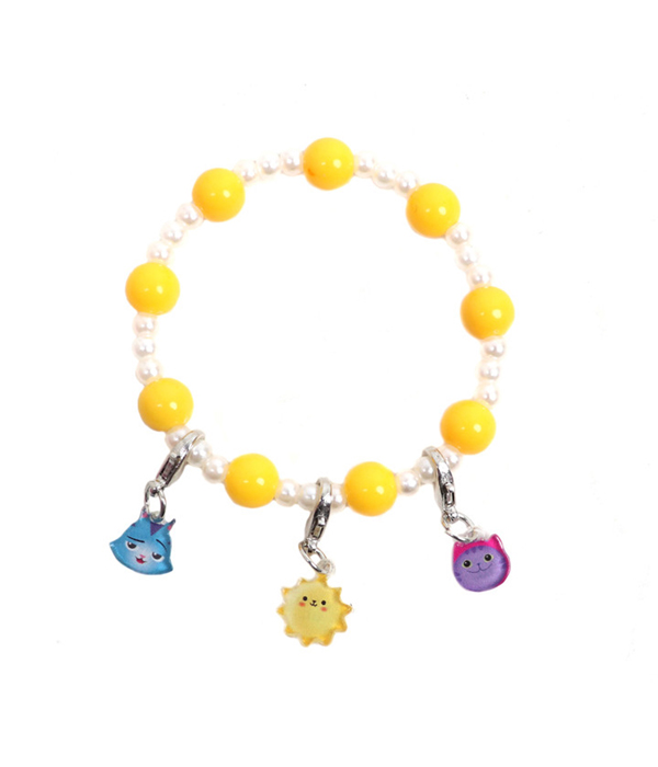 GABBY'S DOLLHOUSE SURPRISE BOX, EACH WITH A BRACELET AND 3 CHARMS 