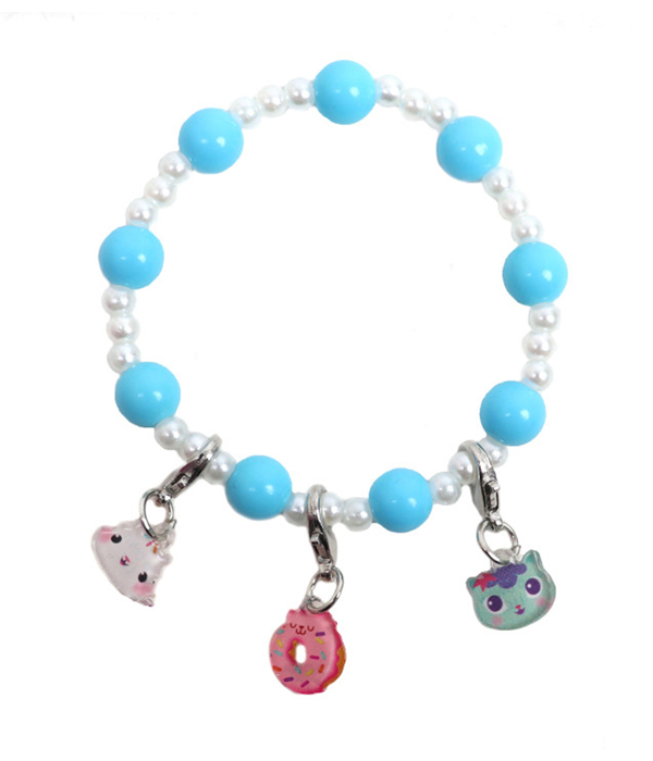 GABBY'S DOLLHOUSE SURPRISE BOX, EACH WITH A BRACELET AND 3 CHARMS 