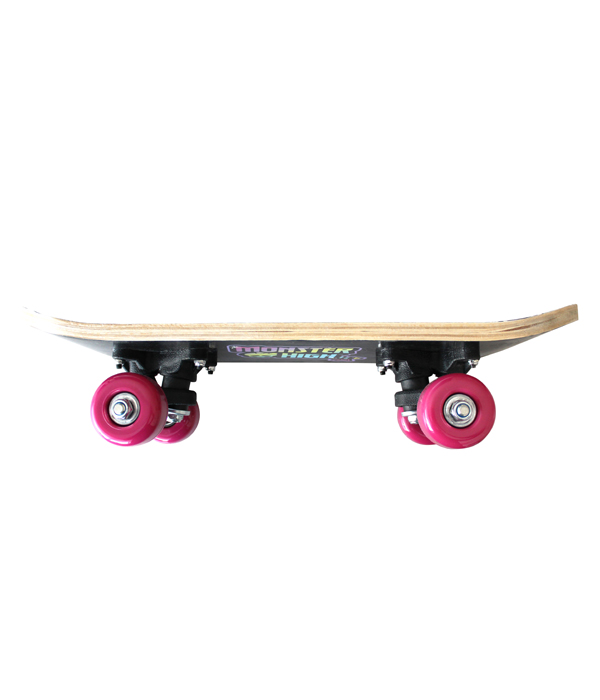MINI MONSTER HIGH WOODEN SATCHEL SKATEBOARD 43X12X8 CM