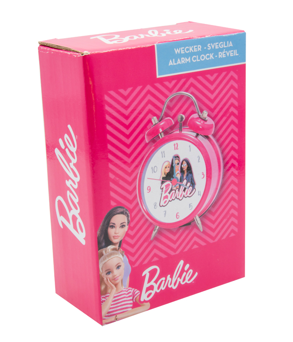 BARBIE WECKER AUS METALL