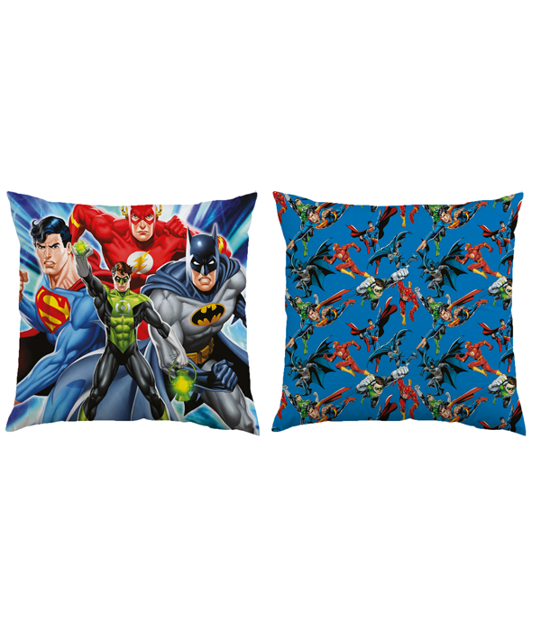 CUSCINO QUADRATO IN PELUCHE DC COMICS 