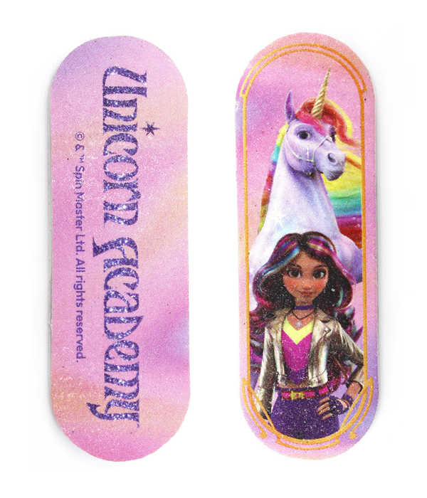 UNICORN ACADEMY 30 NAIL STICKERS AND NAIL FILE