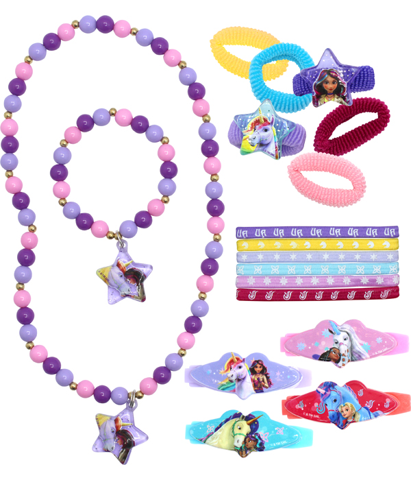 UNICORN ACADEMY ACCESSORY SET 18 PIECES
