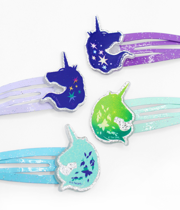 UNICORN ACADEMY  4 EINHORN HAARSPANGEN 