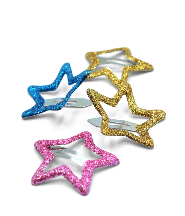 UNICORN ACADEMY STARS SET: HAIR CLIP WITH HAIR AND CLIPS