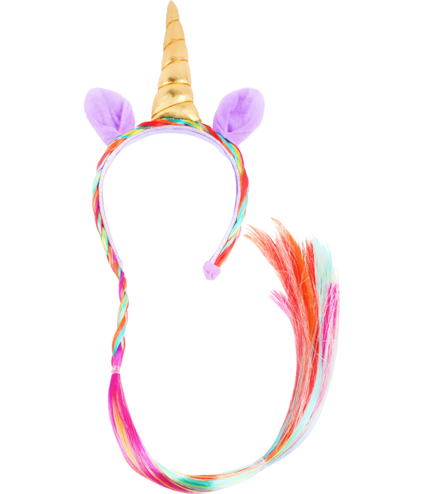 UNICORN ACADEMY HAARREIFEN MIT EINHORN UND RAINBOW HAAREN 