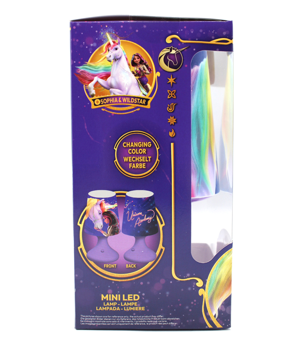 UNICORN ACADEMY MINI LED LAMPENSCHIRM