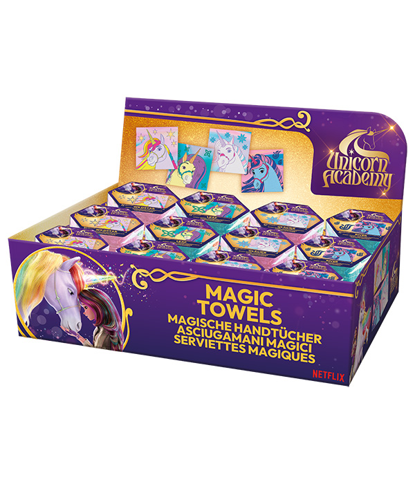 UNICORN ACADEMY MAGISCHE HANDTÜCHER