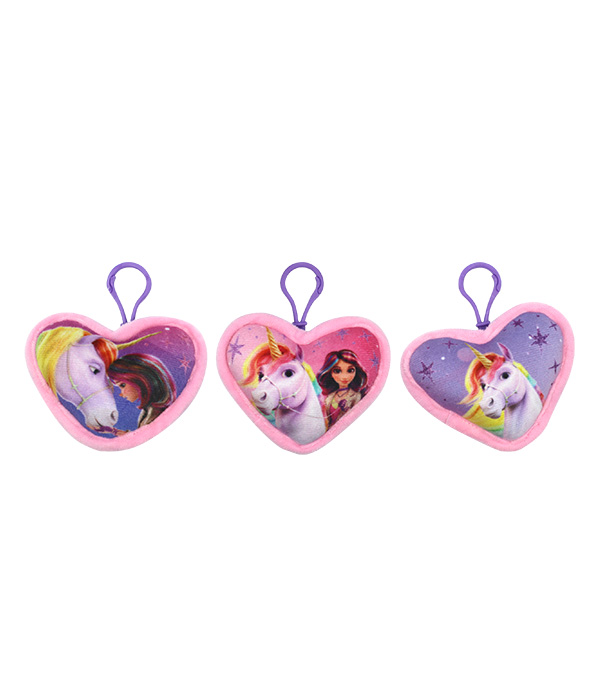 UNICORN ACADEMY MINI KISSEN MIT CLIP-ON