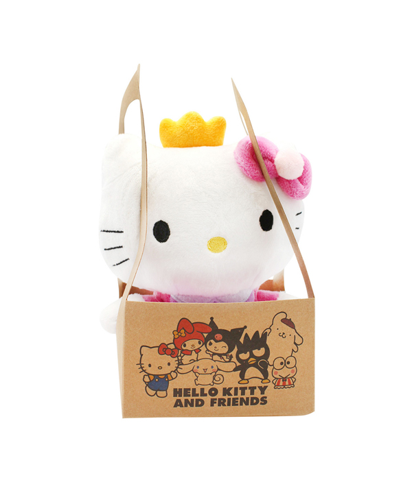 HELLO KITTY PRINCESS PLÜSCH 14 CM IN KARTONTÄSCHCHEN