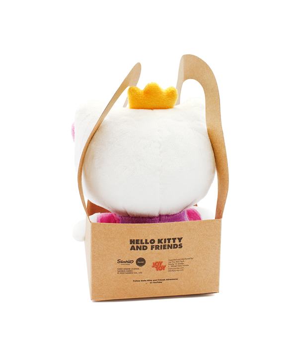 HELLO KITTY PRINCESS PLÜSCH 14 CM IN KARTONTÄSCHCHEN