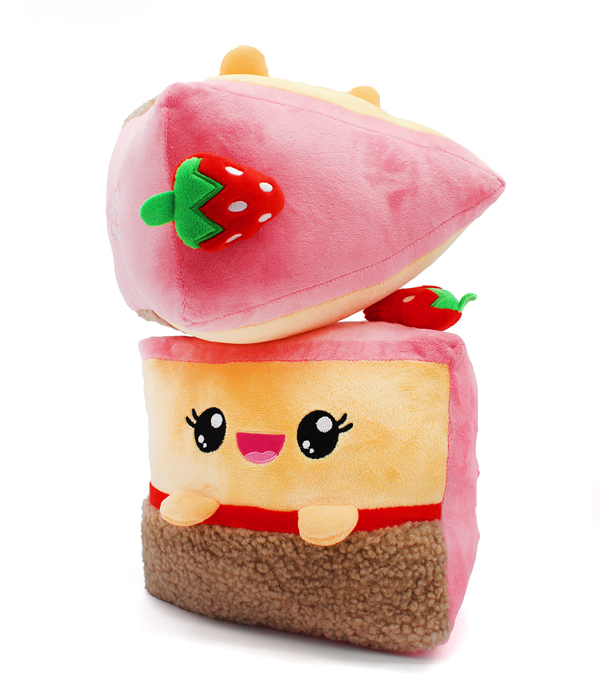 YUMMIS FRESA DER KUCHEN PLÜSCH 22X22 CM