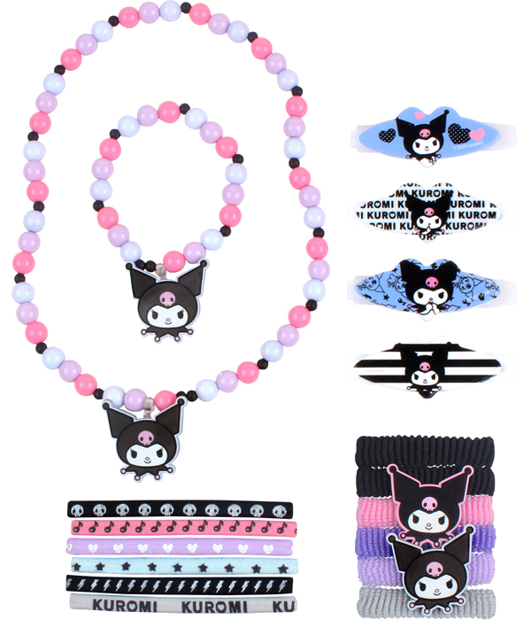 KUROMI ACCESSORY SET 18 PIECES