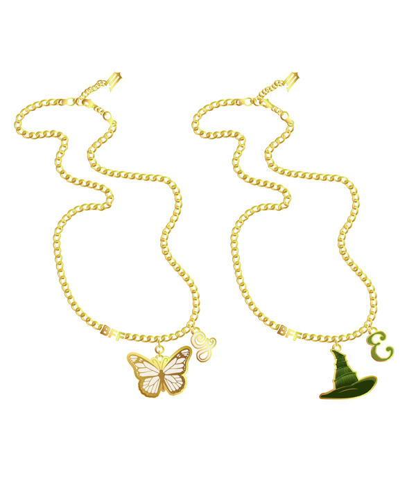 WICKED BFF NECKLACES MADE OF METAL