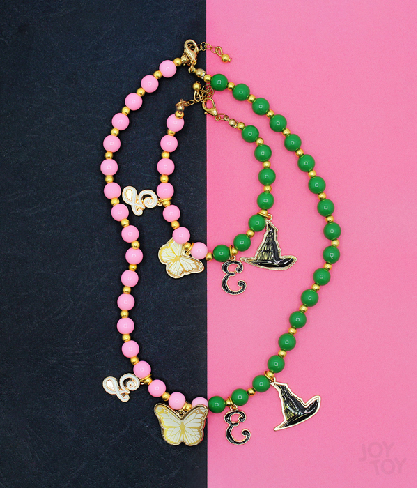 WICKED HALSKETTE UND ARMBAND GLINDA UND ELPHABA 