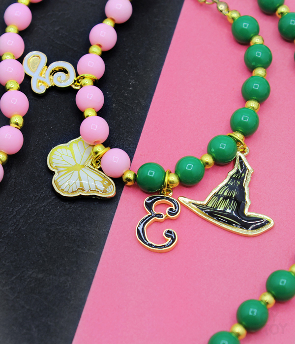 WICKED HALSKETTE UND ARMBAND GLINDA UND ELPHABA 