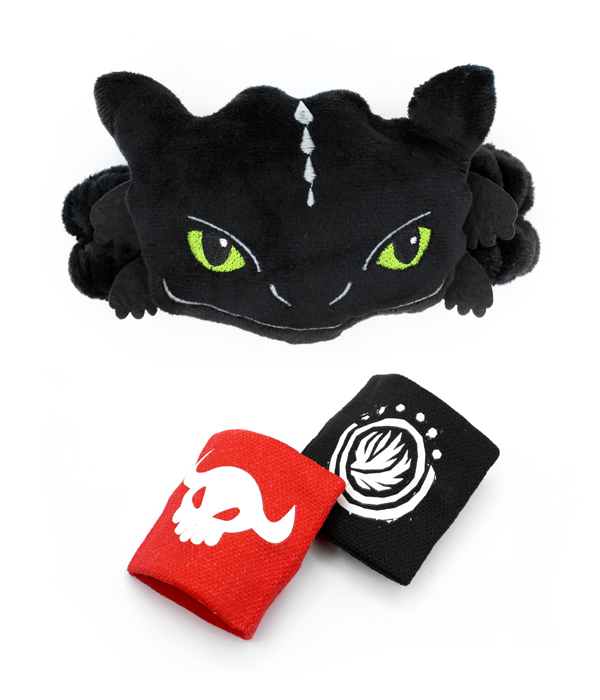 DRAGONS LIVE ACTION SET MIT HAARBAND UND WRISTBANDS