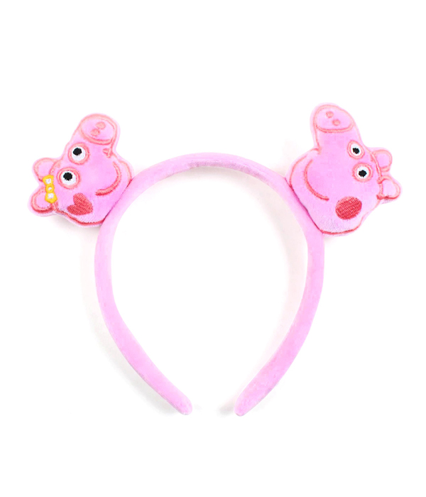 PEPPA PIG PLÜSCH HAARREIFEN MIT PLÜSCHFIGUREN