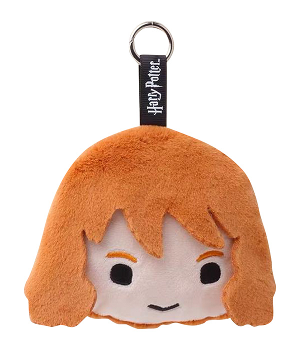 HARRY POTTER PLUSH BAG WITH CLIP ON - HERMIONE 14X11X4 CM