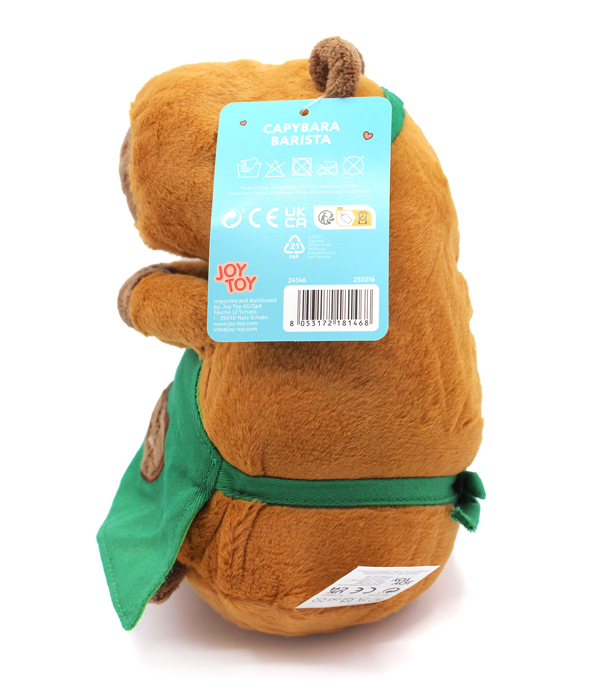 CAPYBARA BARISTA - PLÜSCH 21 CM
