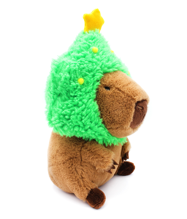 CAPYBARA WITH CHRISTMAS TREE - PLUSH 32 CM