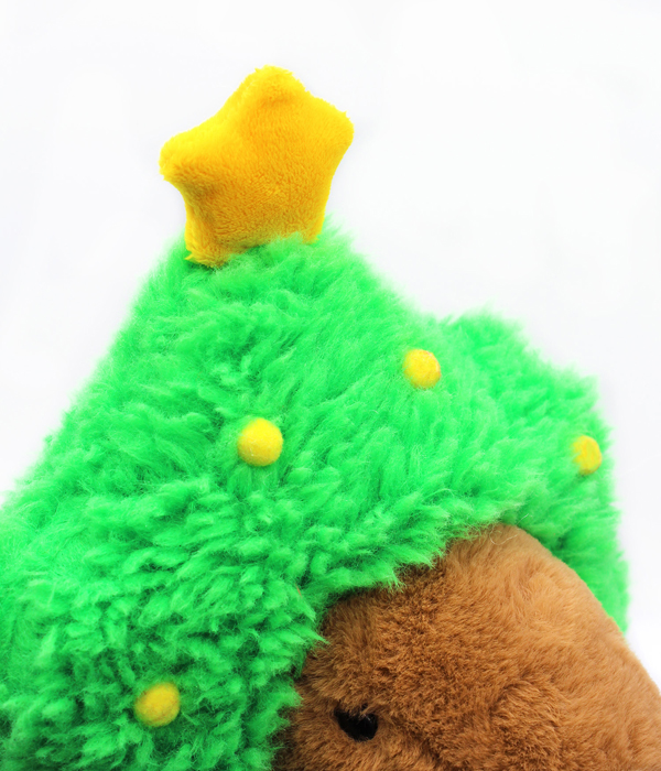 CAPYBARA WITH CHRISTMAS TREE - PLUSH 32 CM