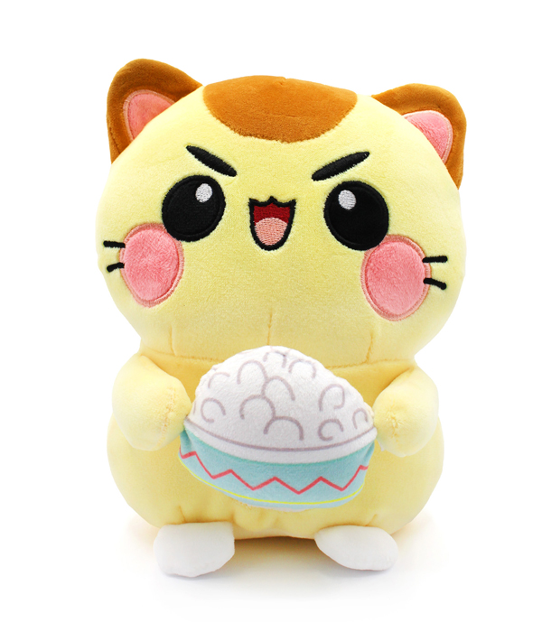 GATTO DIVERTENTE CON RISO - PELUCHE 25 CM